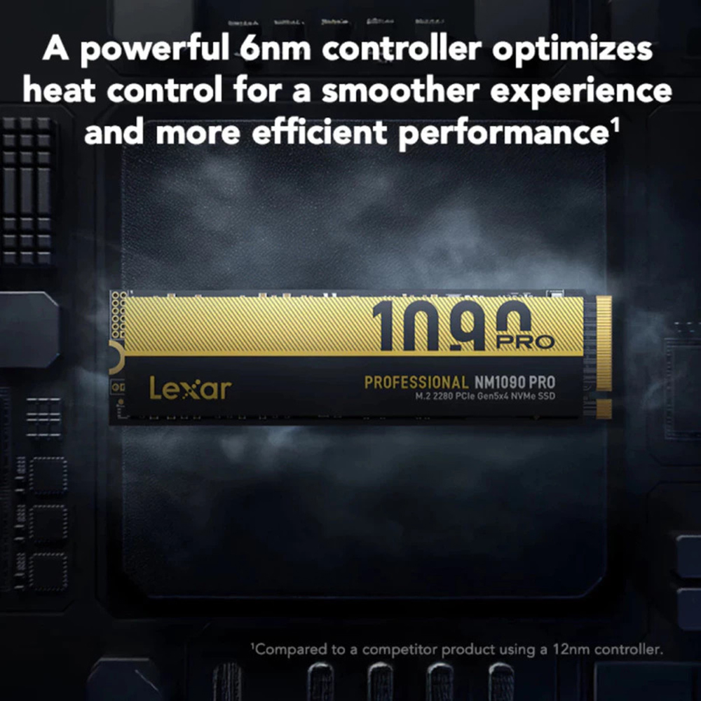 LEXAR NM1090PRO M.2 2280 PCIE GEN 5x4 NVME SSD - (2TB  4TB) - 4